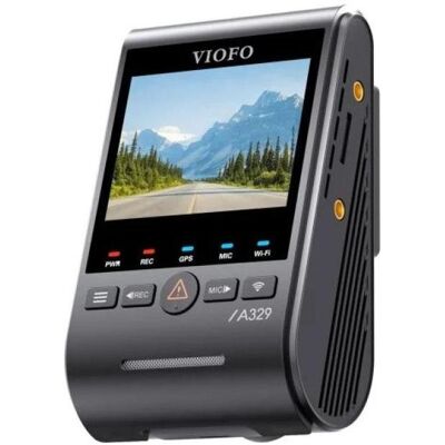 Viofo A329S 1CH (Avant + GPS + CPL) (Bluetooth, Écran intégré, Récepteur GPS, 4K), Dashcam, Noir, Gris - Publicité Viofo A329S 1CH (Avant + GPS + CPL) (Bluetooth, Écran intégré, Récepteur GPS, 4K), Dashcam, Noir, Gris - Publicité