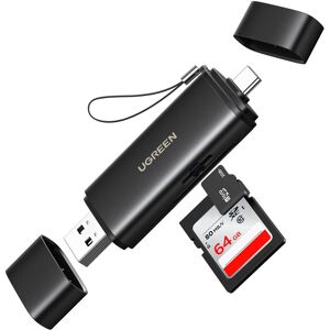 Ugreen CM803 (USB-C), Lecteur de carte mémoire, Noir - Publicité Ugreen CM803 (USB-C), Lecteur de carte mémoire, Noir - Publicité