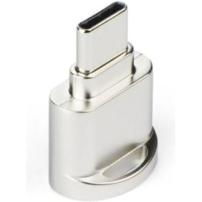 OEM Converter Card reader MicroSD for typ C silver (USB-C), Lecteur de carte mémoire, Argent - Publicité OEM Converter Card reader MicroSD for typ C silver (USB-C), Lecteur de carte mémoire, Argent - Publicité