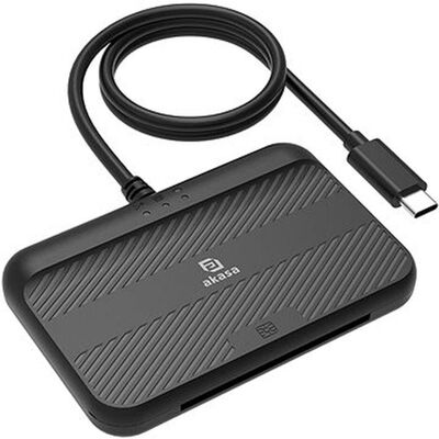Akasa externí čtečka Smart karet a NFC ID (USB-C), Lecteur de carte mémoire, Noir - Publicité Akasa externí čtečka Smart karet a NFC ID (USB-C), Lecteur de carte mémoire, Noir - Publicité