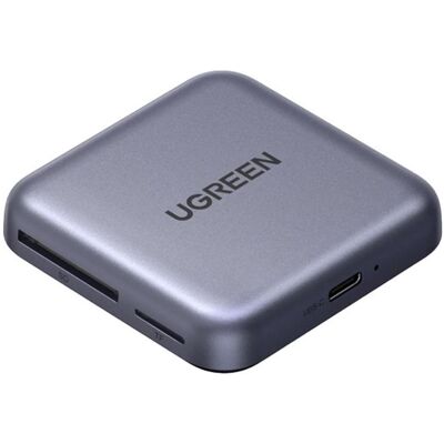 Ugreen 3-in-1 Memory Card Reader CM898 – USB-C / MagSafe / SD & TF – Black (USB-C), Lecteur de carte mémoire, Gris, Argent - Publicité Ugreen 3-in-1 Memory Card Reader CM898 – USB-C / MagSafe / SD & TF – Black (USB-C), Lecteur de carte mémoire, Gris, Argent - Publicité