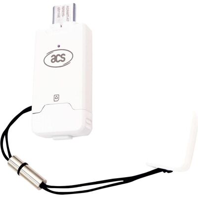 ACS ACR40T Type-C USB SIM-Sized (USB-C), Lecteur de carte mémoire, Blanc - Publicité ACS ACR40T Type-C USB SIM-Sized (USB-C), Lecteur de carte mémoire, Blanc - Publicité