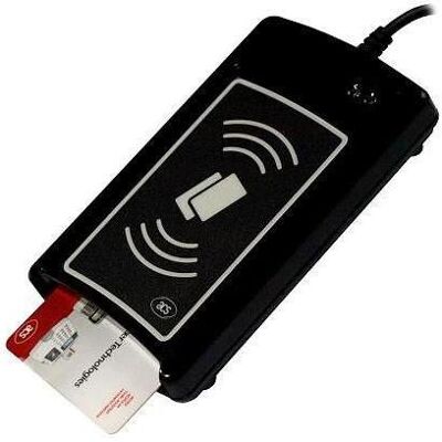 ACS ACR1281-PM USB DOUBLE INTERFACE (ACR1281U-C1A) (USB), Lecteur de carte mémoire, Noir - Publicité ACS ACR1281-PM USB DOUBLE INTERFACE (ACR1281U-C1A) (USB), Lecteur de carte mémoire, Noir - Publicité