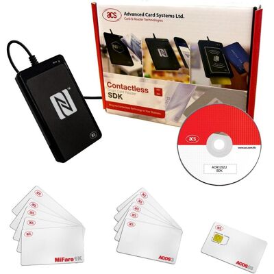 ACS ACR1252 SDK KIT USB (USB 2.0), Lecteur de carte mémoire - Publicité ACS ACR1252 SDK KIT USB (USB 2.0), Lecteur de carte mémoire - Publicité