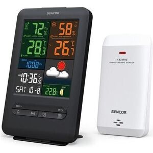 Station météo Sencor SWS 7300 - Station météo, Noir - Publicité Station météo Sencor SWS 7300 - Station météo, Noir - Publicité