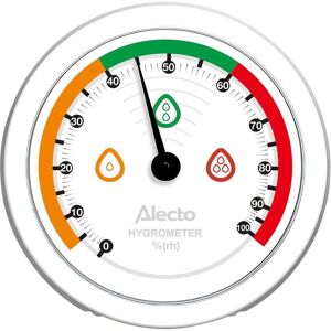 Alecto Thermometer, Thermomètre + hygromètre, Blanc, Noir - Publicité Alecto Thermometer, Thermomètre + hygromètre, Blanc, Noir - Publicité
