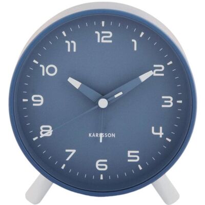 Karlsson, Réveil, Klassischer Wecker Orgullo Classic blue, Funktionen - Publicité Karlsson, Réveil, Klassischer Wecker Orgullo Classic blue, Funktionen - Publicité