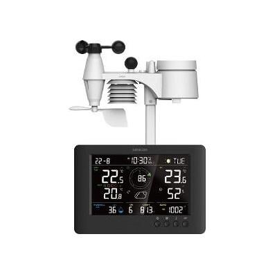 Sencor SWS 9500 Wetterstation schwarz / Farb-LCD / Funksensor, Station météo, Noir - Publicité Sencor SWS 9500 Wetterstation schwarz / Farb-LCD / Funksensor, Station météo, Noir - Publicité