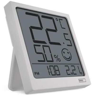 Emos Digitales Thermometer mit Hygrometer E0522, Thermomètre + hygromètre - Publicité Emos Digitales Thermometer mit Hygrometer E0522, Thermomètre + hygromètre - Publicité