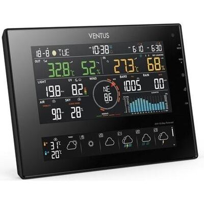 Ventus Station Météo Wi-Fi W850 - Wetterstation - Publicité Ventus Station Météo Wi-Fi W850 - Wetterstation - Publicité