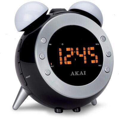 Akai Réveil, Radiobudzik Radiobudzik AR280P - Publicité Akai Réveil, Radiobudzik Radiobudzik AR280P - Publicité