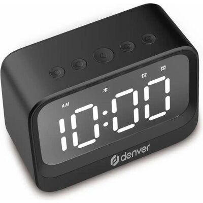 Denver Réveil, EC-53B Alarm Clock - Black - Publicité Denver Réveil, EC-53B Alarm Clock - Black - Publicité