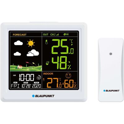 Blaupunkt WS25WH, Station météo, Blanc - Publicité Blaupunkt WS25WH, Station météo, Blanc - Publicité