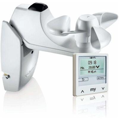 somfy Soliris Smoove IB+, Station météo, Blanc - Publicité somfy Soliris Smoove IB+, Station météo, Blanc - Publicité