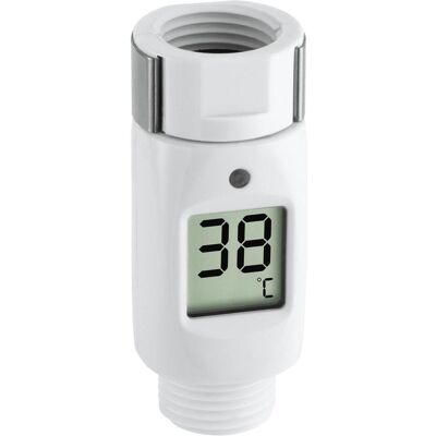TFA Thermomètre de douche numérique, Thermomètre + hygromètre, Blanc - Publicité TFA Thermomètre de douche numérique, Thermomètre + hygromètre, Blanc - Publicité