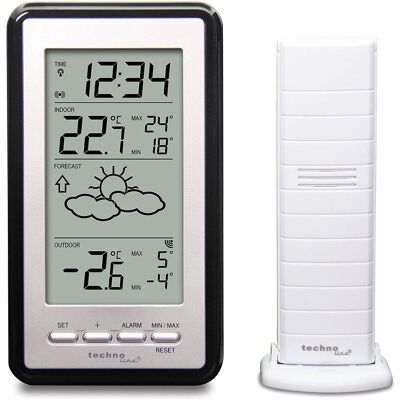 Technoline Ws-9130-It, Station météo, Noir - Publicité Technoline Ws-9130-It, Station météo, Noir - Publicité