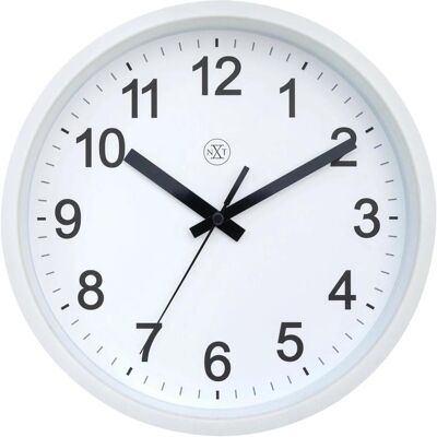 Nextime, Horloge murale, Robuste 7307WI-V2 (25.50 cm) - Publicité Nextime, Horloge murale, Robuste 7307WI-V2 (25.50 cm) - Publicité