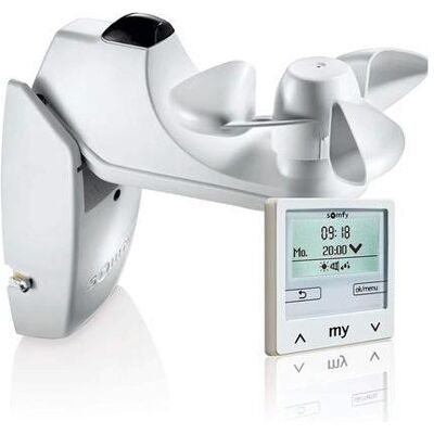 somfy Soliris Smoove IB+, Station météo, Blanc - Publicité somfy Soliris Smoove IB+, Station météo, Blanc - Publicité