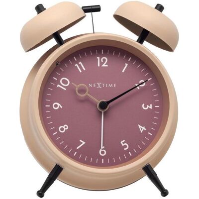Nextime, Réveil, Tischwecker 12 x 14 x 6cm - Silent Light Metall "Golden Hour" - Publicité Nextime, Réveil, Tischwecker 12 x 14 x 6cm - Silent Light Metall "Golden Hour" - Publicité