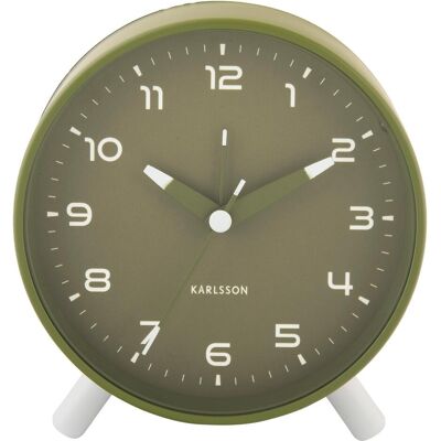Karlsson, Réveil, Klassischer Wecker Orgullo Army green, Funktionen: Alarm - Publicité Karlsson, Réveil, Klassischer Wecker Orgullo Army green, Funktionen: Alarm - Publicité