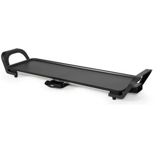 Livoo Plancha Teppan Yaki Grill 70 cm, Gril de table, Noir - Publicité Livoo Plancha Teppan Yaki Grill 70 cm, Gril de table, Noir - Publicité