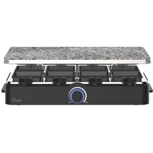 BiKitchen grill 900 Raclette 8Pfännchen, revêtement antiadhésif, protection contre la surchauffe, lampe témoin, Appareil à raclette, Noir - Publicité BiKitchen grill 900 Raclette 8Pfännchen, revêtement antiadhésif, protection contre la surchauffe, lampe témoin, Appareil à raclette, Noir - Publicité