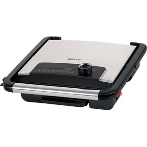 Sencor Gril électrique SBG 3710SS, Machine à panini, Argent, Noir - Publicité Sencor Gril électrique SBG 3710SS, Machine à panini, Argent, Noir - Publicité