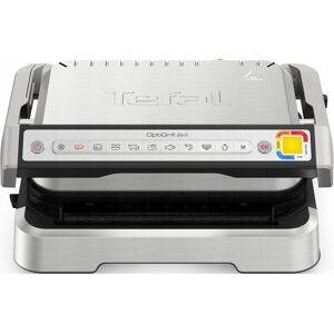 Tefal Gril OptiGrill 2in1 INOX GC772D, Machine à panini, Argent, Noir - Publicité Tefal Gril OptiGrill 2in1 INOX GC772D, Machine à panini, Argent, Noir - Publicité