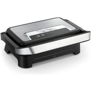 Tefal Gril multifonctions Inicio Compact (GC270D), Machine à panini, Noir, Argent - Publicité Tefal Gril multifonctions Inicio Compact (GC270D), Machine à panini, Noir, Argent - Publicité