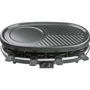 FDI Gril à raclette ovale 8pers., Appareil à raclette, Noir - Publicité FDI Gril à raclette ovale 8pers., Appareil à raclette, Noir - Publicité