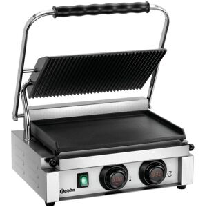 Bartscher A1509 Panini-MDI 1GR Gril de contact, Machine à panini, Noir, Argent - Publicité Bartscher A1509 Panini-MDI 1GR Gril de contact, Machine à panini, Noir, Argent - Publicité