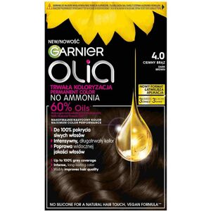 Coloration Capillaire Garnier Olia Brun Foncé - Permanente pour Femmes - Publicité Coloration Capillaire Garnier Olia Brun Foncé - Permanente pour Femmes - Publicité