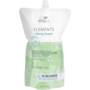 Wella Elements Shampooing Apaisant - recharge (1000 ml) - Publicité Wella Elements Shampooing Apaisant - recharge (1000 ml) - Publicité