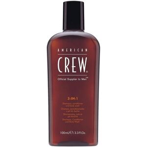 American Crew, Shampoing, Classic 3-IN-1 3.3 fl Travel Size (100 ml) - Publicité American Crew, Shampoing, Classic 3-IN-1 3.3 fl Travel Size (100 ml) - Publicité