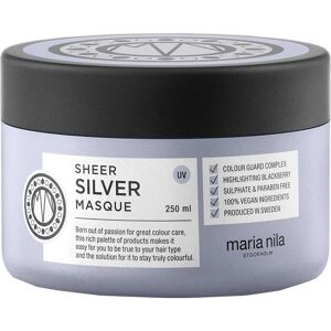 Maria Nila, Masque capillaire, Soins et style - Sheer Silver Masque (250 ml) - Publicité Maria Nila, Masque capillaire, Soins et style - Sheer Silver Masque (250 ml) - Publicité