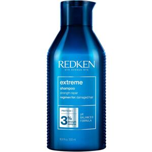 Shampoing Redken Extreme - Fortifiant pour cheveux abîmés - Publicité Shampoing Redken Extreme - Fortifiant pour cheveux abîmés - Publicité