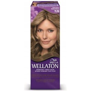 Wella, Coloration pour cheveux, Intense Wellaton Permanent Color Cream Intensely Coloring 7/0 Medium Blonde (Blond moyen) - Publicité Wella, Coloration pour cheveux, Intense Wellaton Permanent Color Cream Intensely Coloring 7/0 Medium Blonde (Blond moyen) - Publicité