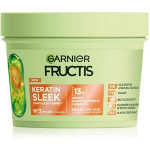 Garnier - Fructis Keratin Sleek - Kératine - Masque capillaire - Publicité Garnier - Fructis Keratin Sleek - Kératine - Masque capillaire - Publicité