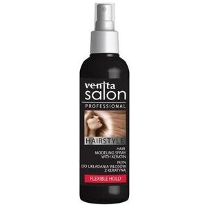 Venta, Matériel de coiffure, Venita - Salon Professional Hairstyle Liquid Is Hair Styling From Keratin Flexible Hold 130G - Publicité Venta, Matériel de coiffure, Venita - Salon Professional Hairstyle Liquid Is Hair Styling From Keratin Flexible Hold 130G - Publicité