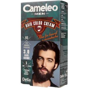 Delia Cosmetics, Coloration pour cheveux, Caméléo - Hommes 3.0 Marron foncé (Brun foncé) - Publicité Delia Cosmetics, Coloration pour cheveux, Caméléo - Hommes 3.0 Marron foncé (Brun foncé) - Publicité