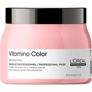 Masque Capillaire Vitamino Color de L'Oréal Paris - Soins pour cheveux colorés - Publicité Masque Capillaire Vitamino Color de L'Oréal Paris - Soins pour cheveux colorés - Publicité