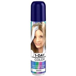 Venita, Coloration pour cheveux, - 1-Day Coloring Hair Spray White 50Ml (Blanc) - Publicité Venita, Coloration pour cheveux, - 1-Day Coloring Hair Spray White 50Ml (Blanc) - Publicité