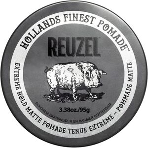 Reuzel Reuzel Extreme Hold Matte Pomade - Pomade - Publicité Reuzel Reuzel Extreme Hold Matte Pomade - Pomade - Publicité