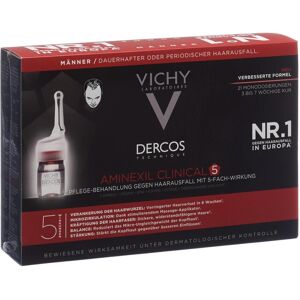 Vichy, Huile + sérum pour cheveux, Dercos Aminexil clinique 5 (126 ml) - Publicité Vichy, Huile + sérum pour cheveux, Dercos Aminexil clinique 5 (126 ml) - Publicité