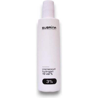 Subrina, Coloration pour cheveux, Oxydant 3% Professional CremeOxyd 10 Vol, 120ml - Publicité Subrina, Coloration pour cheveux, Oxydant 3% Professional CremeOxyd 10 Vol, 120ml - Publicité