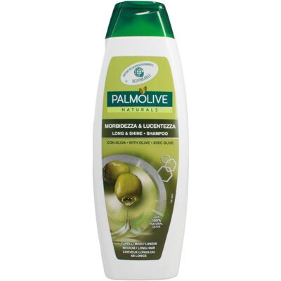 Shampoing Palmolive Naturals Long & Shine - Soin capillaire - Publicité Shampoing Palmolive Naturals Long & Shine - Soin capillaire - Publicité