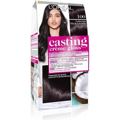 L'Oréal Paris Couleur de Cheveux Lakritze - Coloration capillaire - Publicité L'Oréal Paris Couleur de Cheveux Lakritze - Coloration capillaire - Publicité