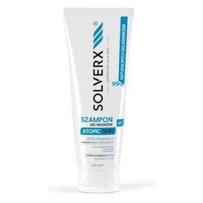 Solverx Atopic Skin Shampoo - Pour cheveux gras et qui tombent - 250ml - Publicité Solverx Atopic Skin Shampoo - Pour cheveux gras et qui tombent - 250ml - Publicité