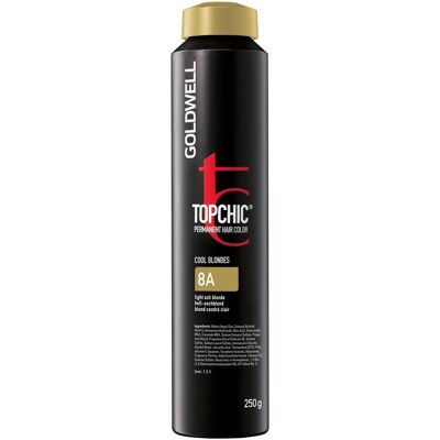 Goldwell Topchic 8a - Blonde Cendré Clair - Coloration Capillaire - Publicité Goldwell Topchic 8a - Blonde Cendré Clair - Coloration Capillaire - Publicité