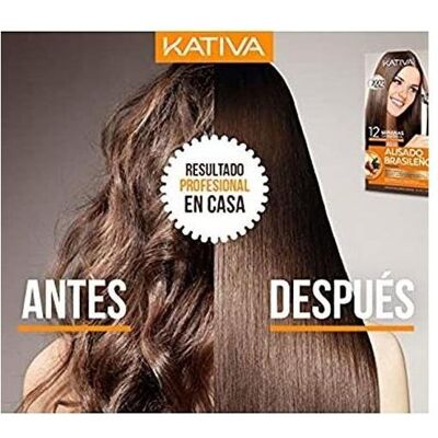 Kativa Kit de lissage brésilien professionnel - Cheveux raides - Publicité Kativa Kit de lissage brésilien professionnel - Cheveux raides - Publicité